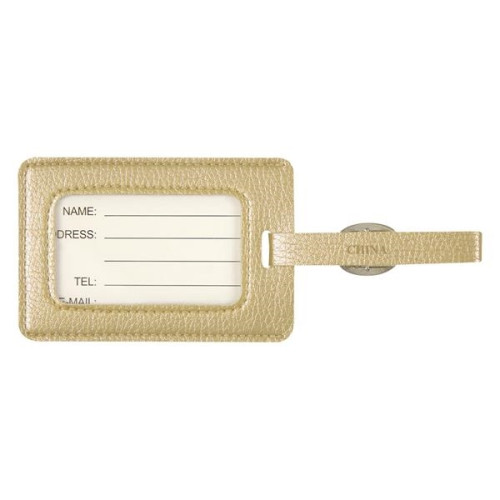 Metallic Luggage Tag