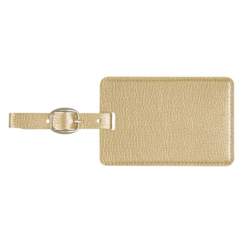 Metallic Luggage Tag