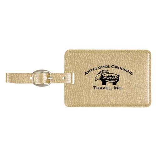Metallic Luggage Tag