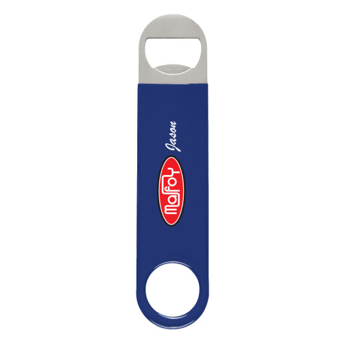 Large Vinyl Coated Stainless Steel Bottle Opener