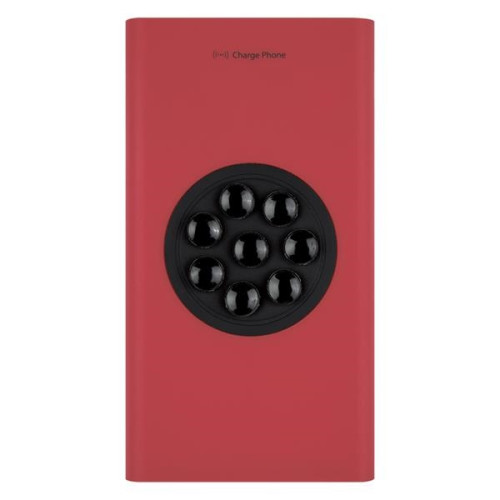 Soft Touch Power Bank With Suction Cups