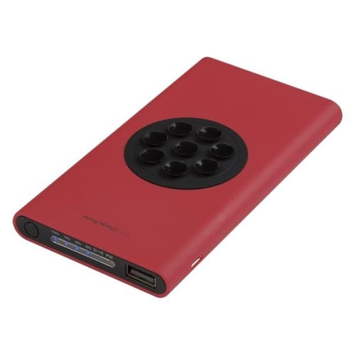 Soft Touch Power Bank With Suction Cups