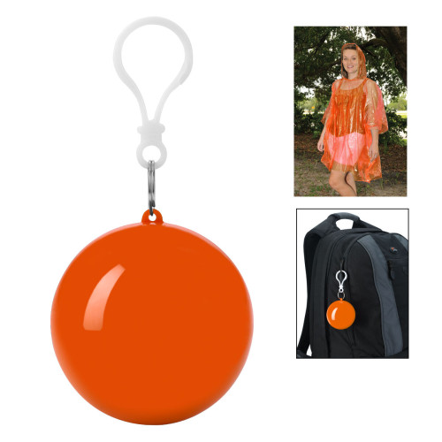 Poncho Ball Key Chain