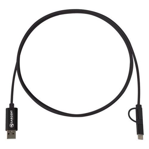 3-In-1 5 Ft. Braided Charging Cable