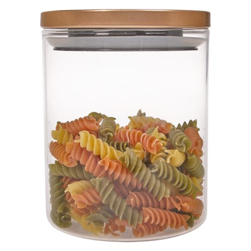 26 Oz. Glass Container With Stainless Steel Lid
