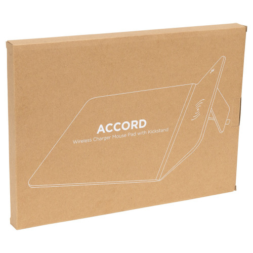 Accord Wireless Charger Mouse Pad with Kickstand