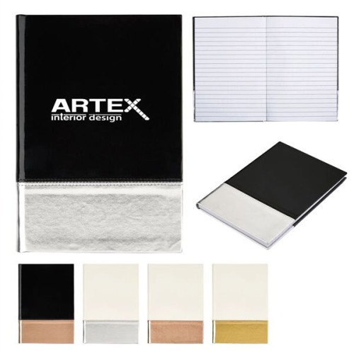 Metallic Two-Tone Journal