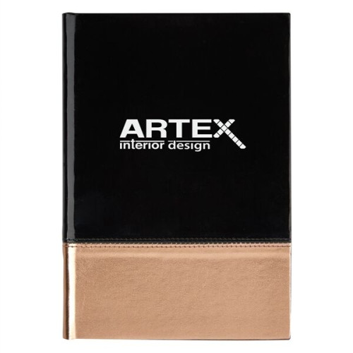 Metallic Two-Tone Journal