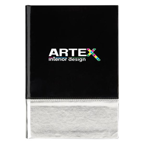 Metallic Two-Tone Journal