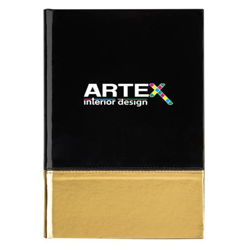Metallic Two-Tone Journal