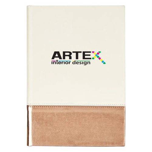 Metallic Two-Tone Journal