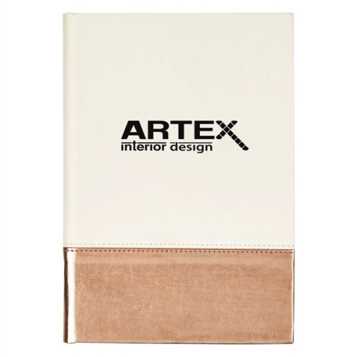Metallic Two-Tone Journal