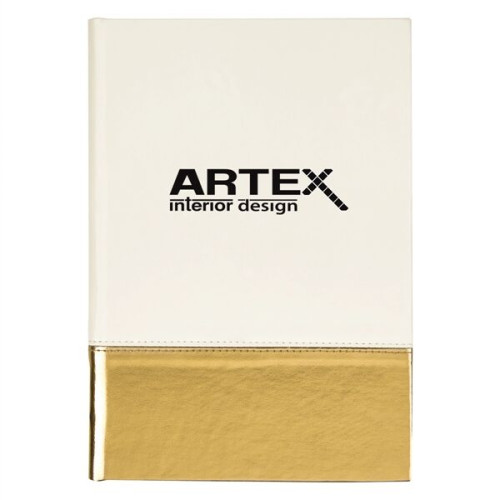 Metallic Two-Tone Journal