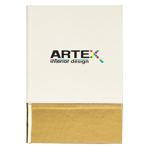Metallic Two-Tone Journal