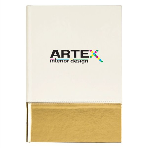 Metallic Two-Tone Journal