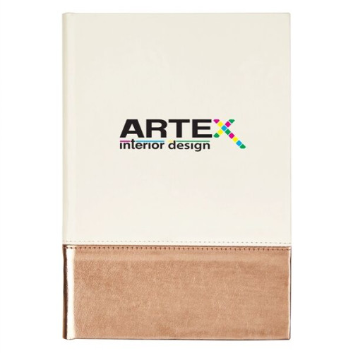 Metallic Two-Tone Journal