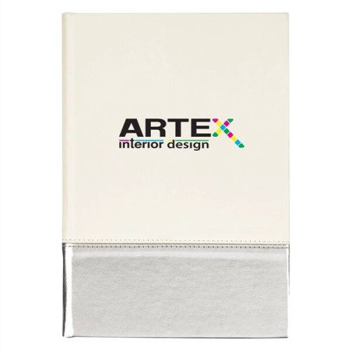 Metallic Two-Tone Journal