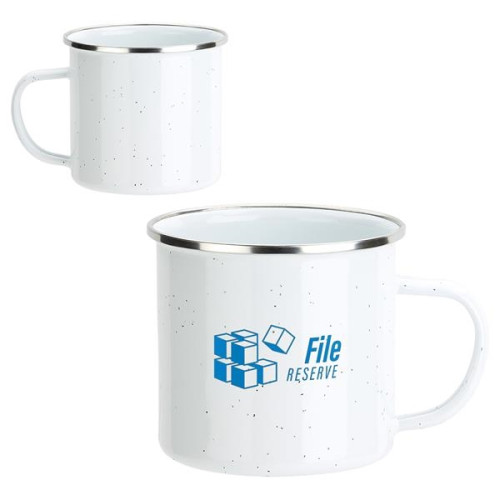 Foundry 16 oz Enamel-Lined Iron Coffee Mug
