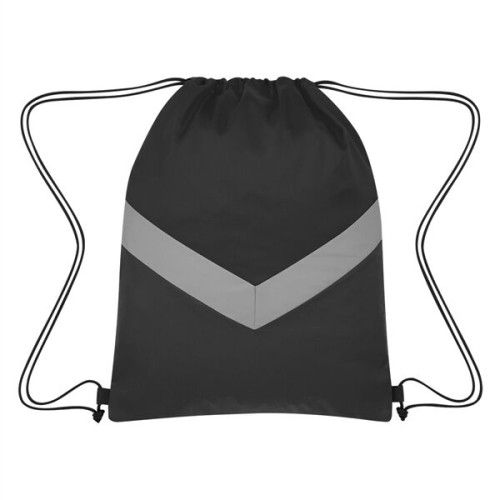 Reflective Stripe Drawstring Sports Pack