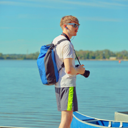 25-Liter Polyester Waterproof Backpack