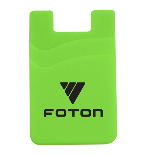 Smartphone Dual Pocket Silicone Phone Wallet