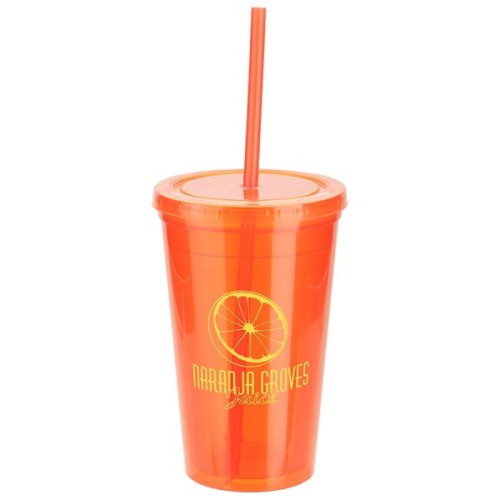 Trifecta 16 oz Tumbler with Lid  Straw