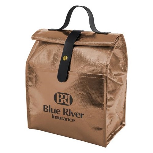 Metallic Non-Woven Roll Lunch Bag