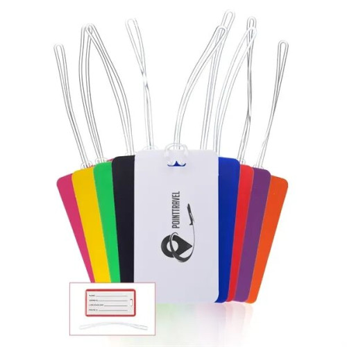 Bali Plastic Slip-In Pocket Luggage Tags