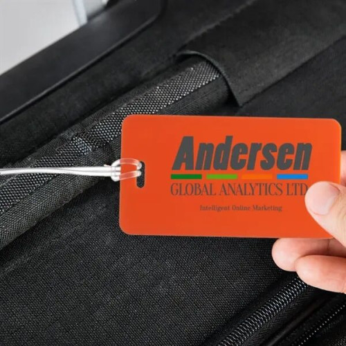 Bali Plastic Slip-In Pocket Luggage Tags