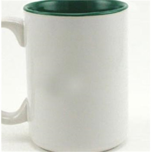 15 oz. Glossy Two-Tone Personalized Ceramic Mug