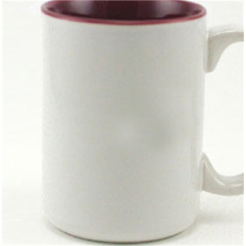 15 oz. Glossy Two-Tone Personalized Ceramic Mug