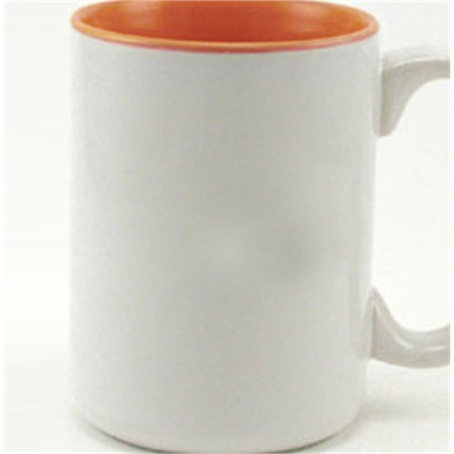 15 oz. Glossy Two-Tone Personalized Ceramic Mug