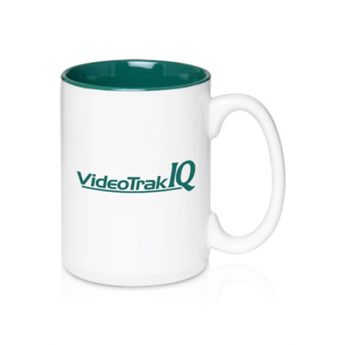 15 oz. Glossy Two-Tone Personalized Ceramic Mug