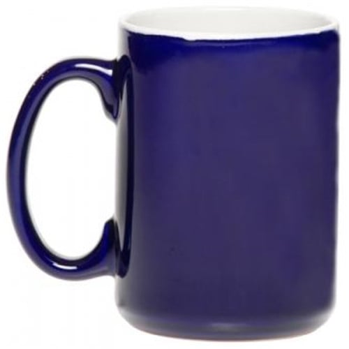 15 oz. El Grande Two Tone Glossy Coffee Mugs
