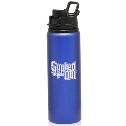 25 oz. Aluminum Water Bottle with Snap Lid