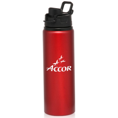 25 oz. Aluminum Water Bottle with Snap Lid
