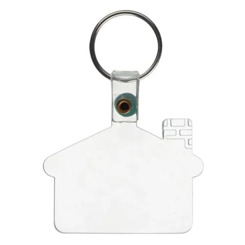 House Shaped Soft Key Tags