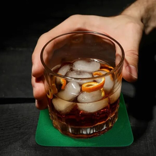 4" Squared Foam Custom Coaster