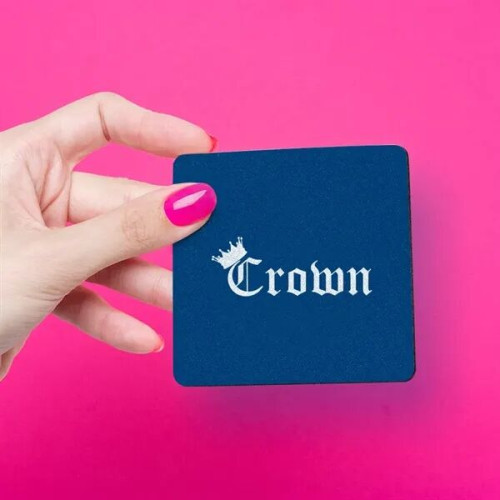 4" Squared Foam Custom Coaster