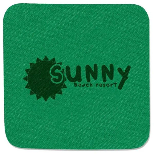 4" Squared Foam Custom Coaster