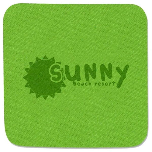 4" Squared Foam Custom Coaster