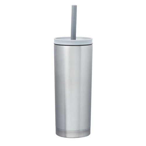 19 oz. Winslow Stainless Steel Mug with Straw