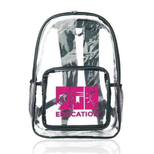 Pocket Clear Plastic Backpacks