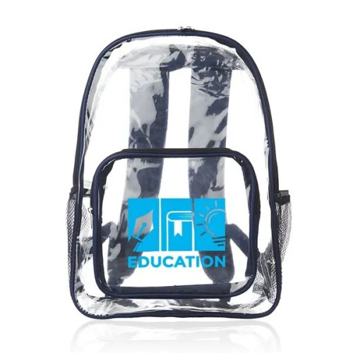 Pocket Clear Plastic Backpacks