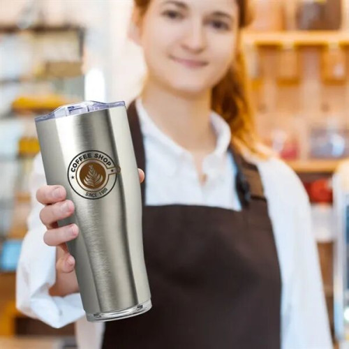27 oz. Stainless Steel Grip Travel Mug