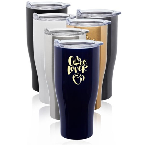 27 oz. Stainless Steel Grip Travel Mug