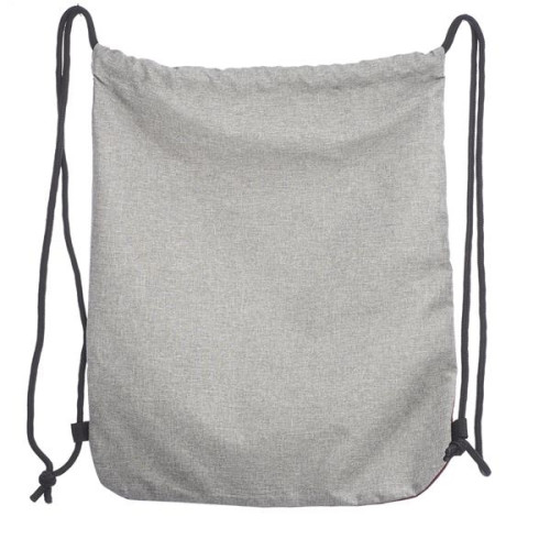 Seville Two Tone Polyester Drawstring Backpack