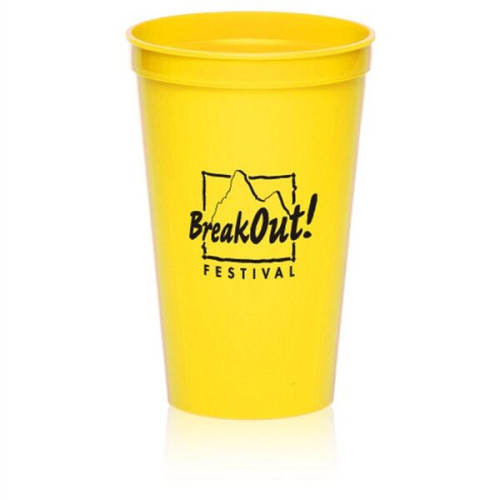 22 oz. Plastic Stadium Cup