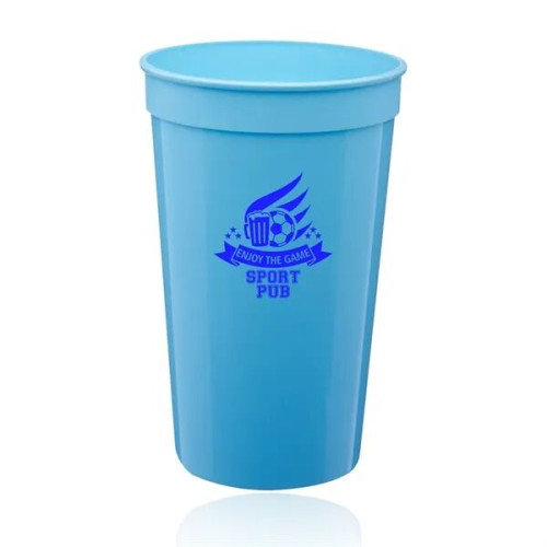 22 oz. Plastic Stadium Cup