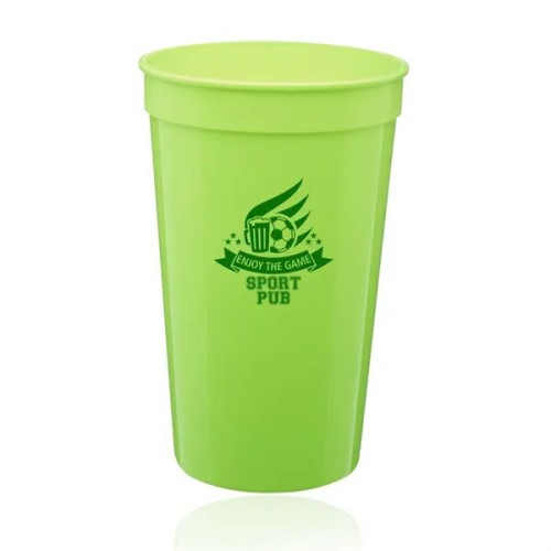 22 oz. Plastic Stadium Cup
